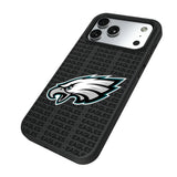 Philadelphia Eagles Text Backdrop Bump Phone Case for Apple iPhone