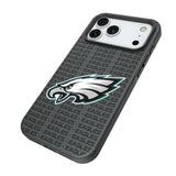 Philadelphia Eagles Text Backdrop Bump Phone Case for Apple iPhone
