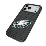 Philadelphia Eagles Text Backdrop MagSafe Compatible Phone Case for Apple iPhone