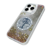 Philadelphia Phillies 1915-1943 - Cooperstown Collection Linen Glitter Phone Case for Apple iPhone
