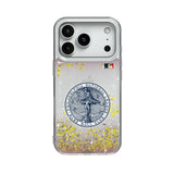 Philadelphia Phillies 1915-1943 - Cooperstown Collection Linen Glitter Phone Case for Apple iPhone