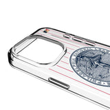 Philadelphia Phillies 1915-1943 - Cooperstown Collection Pinstripe Clear Phone Case for Apple iPhone