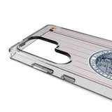 Philadelphia Phillies 1915-1943 - Cooperstown Collection Pinstripe Clear Phone Case for Samsung Galaxy