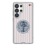 Philadelphia Phillies 1915-1943 - Cooperstown Collection Pinstripe Clear Phone Case for Samsung Galaxy