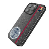 Philadelphia Phillies 1915-1943 - Cooperstown Collection Sidebar Black Bling Phone Case for Apple iPhone