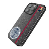 Philadelphia Phillies 1915-1943 - Cooperstown Collection Sidebar Black Bling Phone Case for Apple iPhone