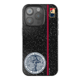 Philadelphia Phillies 1915-1943 - Cooperstown Collection Sidebar Black Bling Phone Case for Apple iPhone