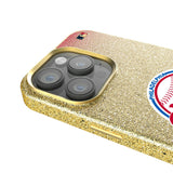 Philadelphia Phillies 1984-1991 - Cooperstown Collection Linen Bling Phone Case for Apple iPhone
