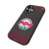 Philadelphia Phillies 1984-1991 - Cooperstown Collection Linen Bump Phone Case for Apple iPhone