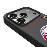 Philadelphia Phillies 1984-1991 - Cooperstown Collection Linen Bump Phone Case for Apple iPhone