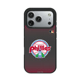 Philadelphia Phillies 1984-1991 - Cooperstown Collection Linen Bump Phone Case for Apple iPhone