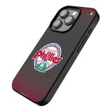 Philadelphia Phillies 1984-1991 - Cooperstown Collection Linen Bump Phone Case for Apple iPhone