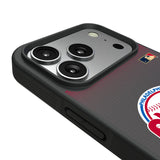 Philadelphia Phillies 1984-1991 - Cooperstown Collection Linen Bump Phone Case for Apple iPhone