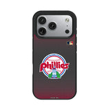 Philadelphia Phillies 1984-1991 - Cooperstown Collection Linen Bump Phone Case for Apple iPhone