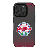Philadelphia Phillies 1984-1991 - Cooperstown Collection Linen Bump Phone Case for Apple iPhone