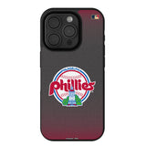Philadelphia Phillies 1984-1991 - Cooperstown Collection Linen Bump Phone Case for Apple iPhone