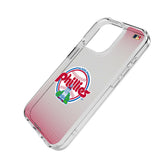 Philadelphia Phillies 1984-1991 - Cooperstown Collection Linen Clear Phone Case for Apple iPhone