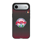 Philadelphia Phillies 1984-1991 - Cooperstown Collection Linen MagSafe Compatible Phone Case for Apple iPhone