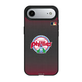 Philadelphia Phillies 1984-1991 - Cooperstown Collection Linen MagSafe Compatible Phone Case for Apple iPhone