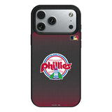 Philadelphia Phillies 1984-1991 - Cooperstown Collection Linen MagSafe Compatible Phone Case for Apple iPhone