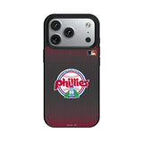 Philadelphia Phillies 1984-1991 - Cooperstown Collection Linen MagSafe Compatible Phone Case for Apple iPhone