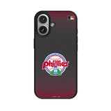 Philadelphia Phillies 1984-1991 - Cooperstown Collection Linen MagSafe Compatible Phone Case for Apple iPhone
