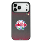 Philadelphia Phillies 1984-1991 - Cooperstown Collection Linen MagSafe Compatible Phone Case for Apple iPhone