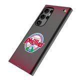 Philadelphia Phillies 1984-1991 - Cooperstown Collection Linen MagSafe Compatible Phone Case for Samsung Galaxy