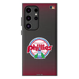 Philadelphia Phillies 1984-1991 - Cooperstown Collection Linen MagSafe Compatible Phone Case for Samsung Galaxy