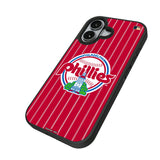 Philadelphia Phillies 1984-1991 - Cooperstown Collection Pinstripe Bump Phone Case for Apple iPhone