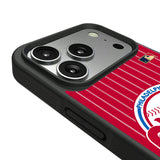 Philadelphia Phillies 1984-1991 - Cooperstown Collection Pinstripe Bump Phone Case for Apple iPhone