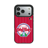 Philadelphia Phillies 1984-1991 - Cooperstown Collection Pinstripe Bump Phone Case