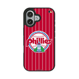 Philadelphia Phillies 1984-1991 - Cooperstown Collection Pinstripe Bump Phone Case