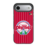 Philadelphia Phillies 1984-1991 - Cooperstown Collection Pinstripe Bump Phone Case for Apple iPhone