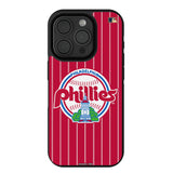 Philadelphia Phillies 1984-1991 - Cooperstown Collection Pinstripe Bump Phone Case for Apple iPhone
