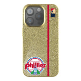 Philadelphia Phillies 1984-1991 - Cooperstown Collection Sidebar Bling Phone Case for Apple iPhone