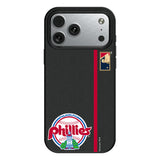 Philadelphia Phillies 1984-1991 - Cooperstown Collection Sidebar MagSafe Compatible Phone Case for Apple iPhone