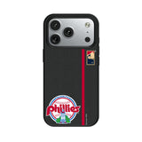 Philadelphia Phillies 1984-1991 - Cooperstown Collection Sidebar MagSafe Compatible Phone Case for Apple iPhone