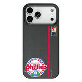 Philadelphia Phillies 1984-1991 - Cooperstown Collection Sidebar MagSafe Compatible Phone Case for Apple iPhone