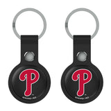 Philadelphia Phillies Insignia Black Airtag Holder 2-Pack