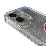 Philadelphia Phillies Linen Glitter Phone Case for Apple iPhone