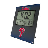 Philadelphia Phillies Linen Wall Clock