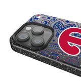 Philadelphia Phillies Paisley Black Bling Phone Case for Apple iPhone