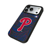 Philadelphia Phillies Paisley MagSafe Compatible Phone Case for Apple iPhone