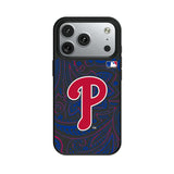Philadelphia Phillies Paisley MagSafe Compatible Phone Case for Apple iPhone