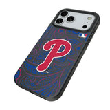 Philadelphia Phillies Paisley MagSafe Compatible Phone Case for Apple iPhone
