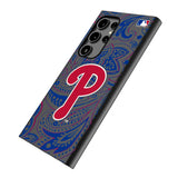 Philadelphia Phillies Paisley MagSafe Compatible Phone Case for Samsung Galaxy