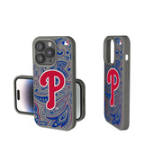 Philadelphia Phillies Paisley Soft Touch Phone Case for Apple iPhone
