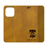 Philadelphia Phillies Personalized Burn Folio Phone Case for Apple iPhone
