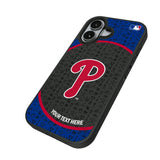 Philadelphia Phillies Personalized Circle Bump Phone Case for Apple iPhone